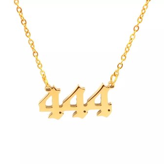 Angel number necklace 