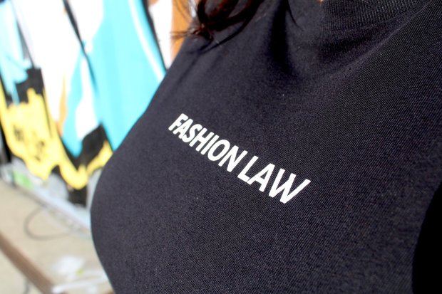 T-shirt Fashion Law Black