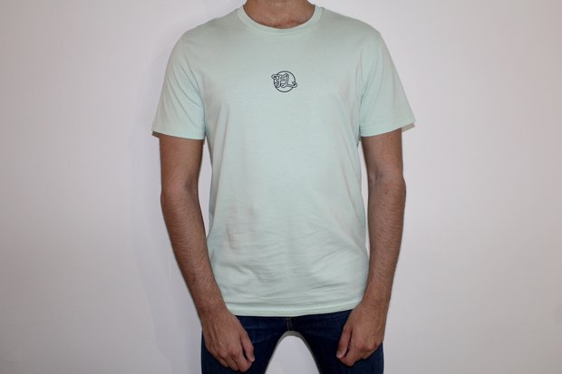 T-shirt fl mint green 